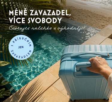 Jen s příručním zavazadlem