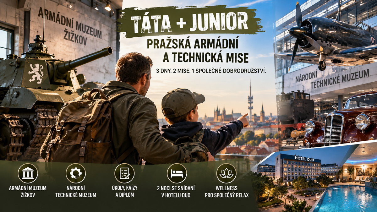 Táta&Junior - Pražská armádní a technická mise