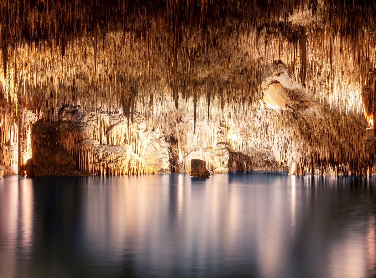 Dračí jeskyně v Porto Cristo