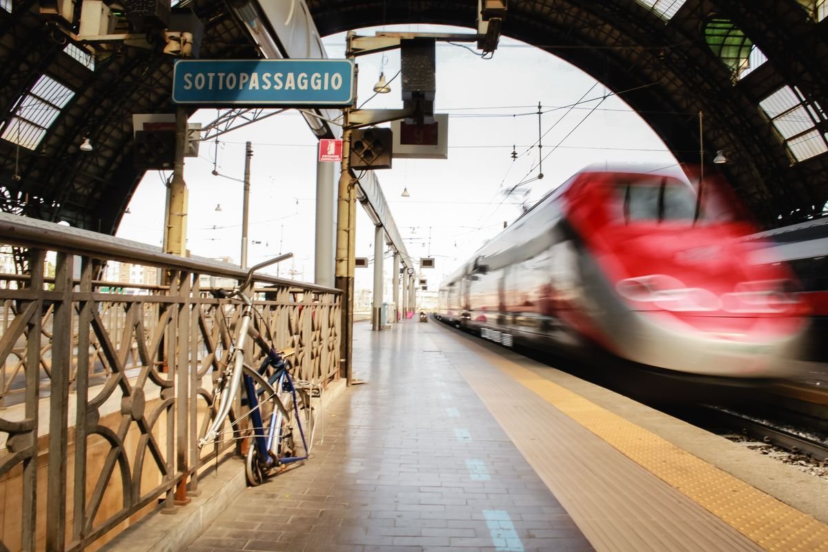 Miláno - Řím rychlovlakem