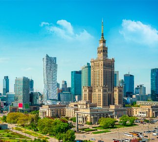 Poznávací okruh vlakem po Polsku