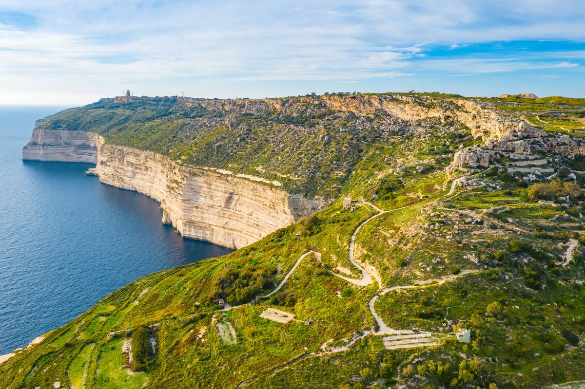 Maltské útesy Dingli