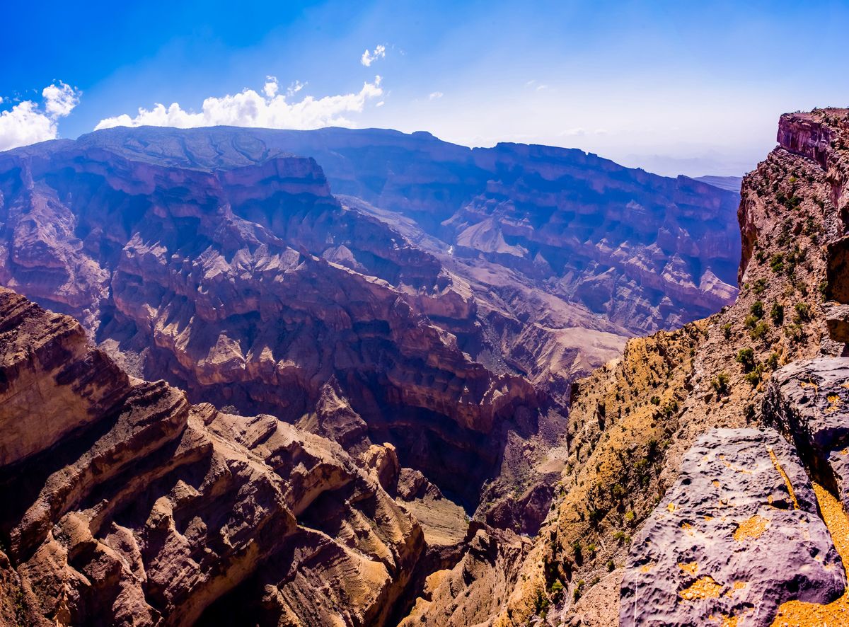 Ománský Grand Canyon - Wadi Ghul