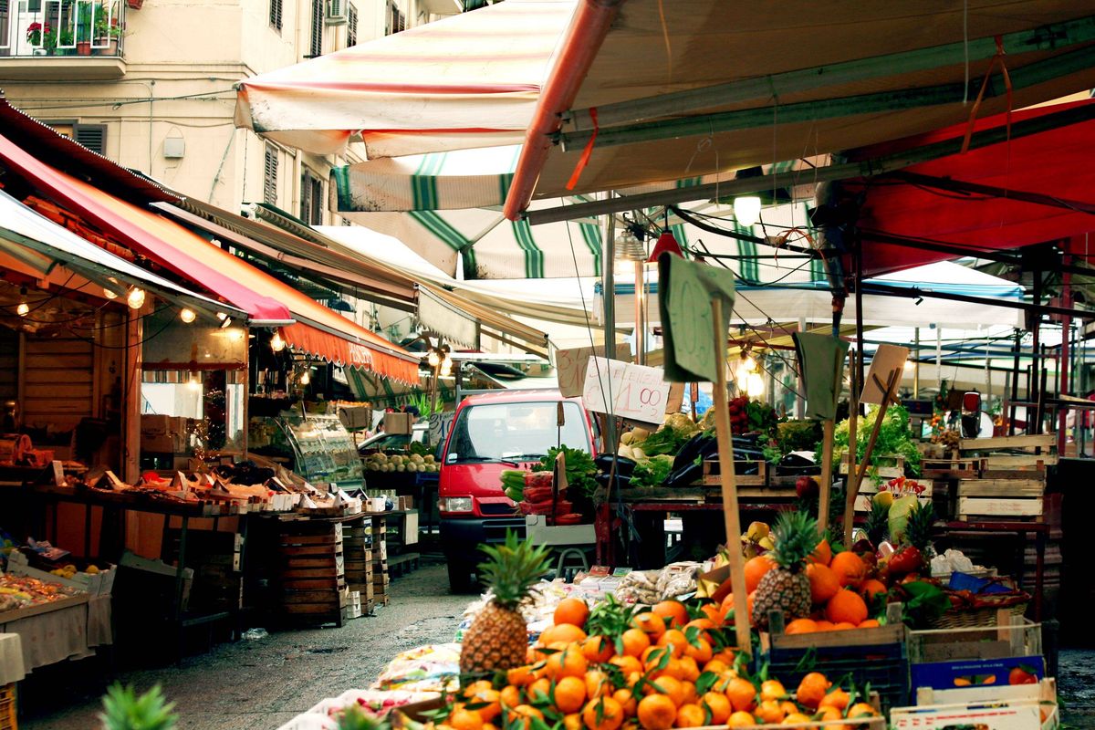 Trhy v Palermu