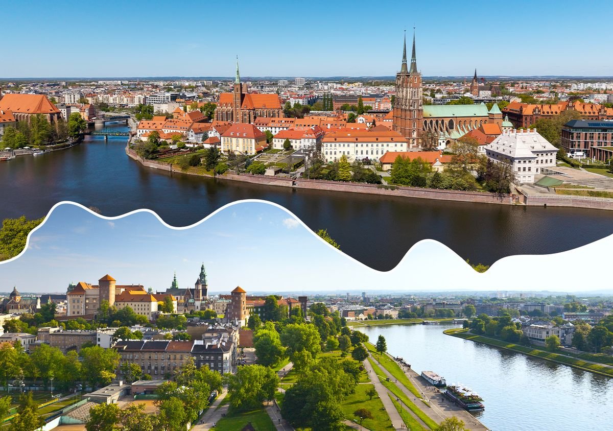 Vlakem napříč Polskem