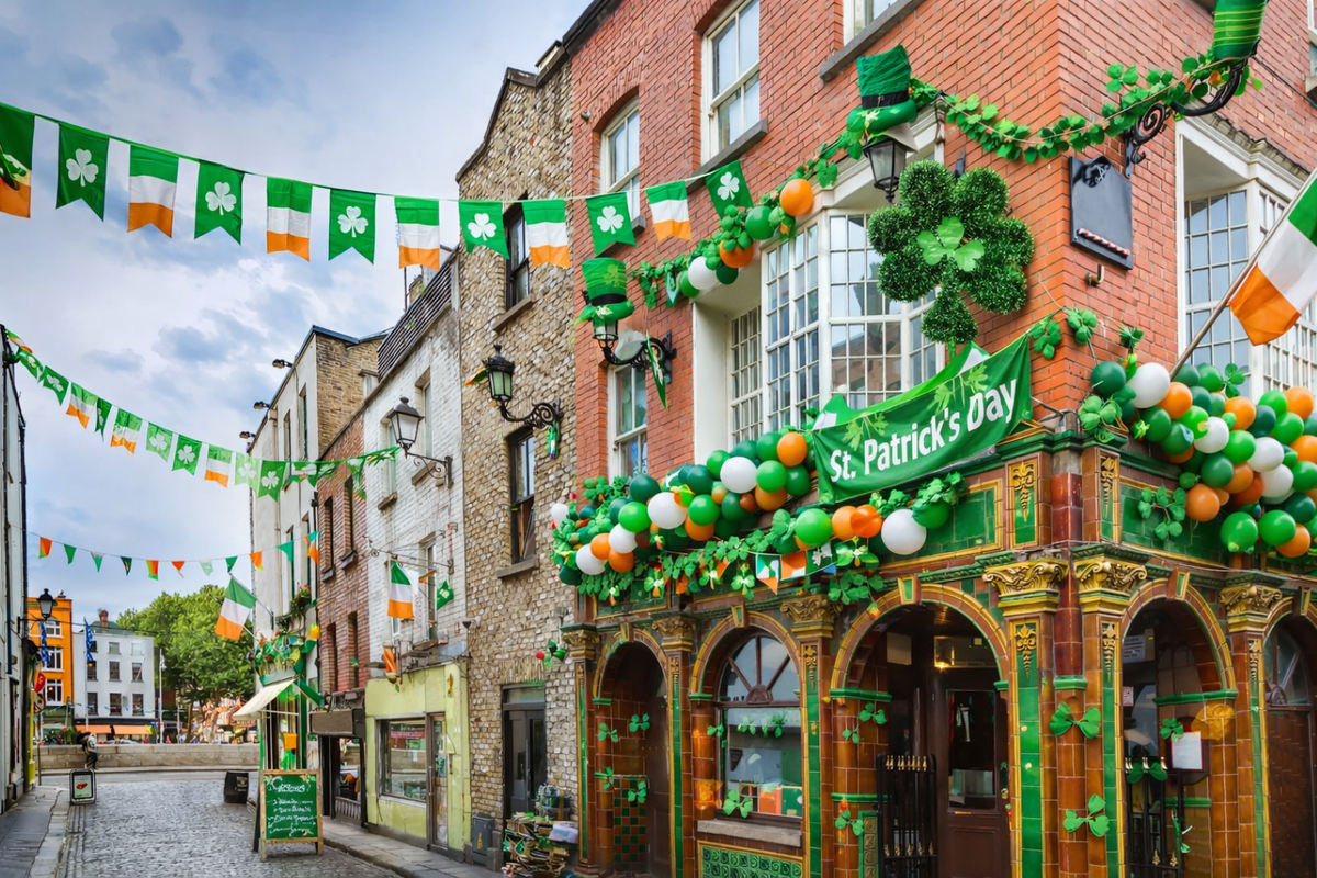 Svátek sv. Patrika v Dublinu