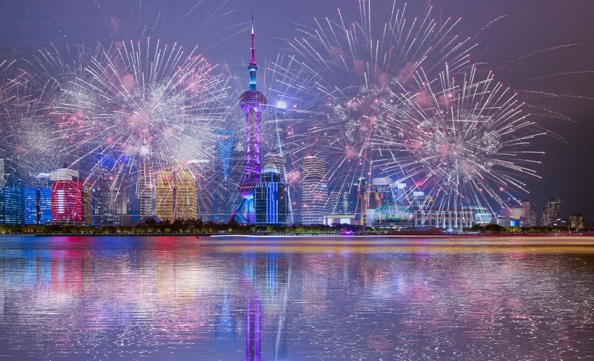 Silvestr v čínských metropolích