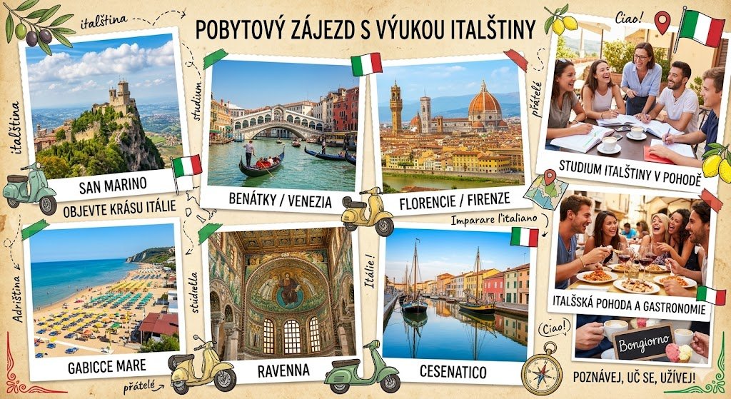 Italština s chutí moře