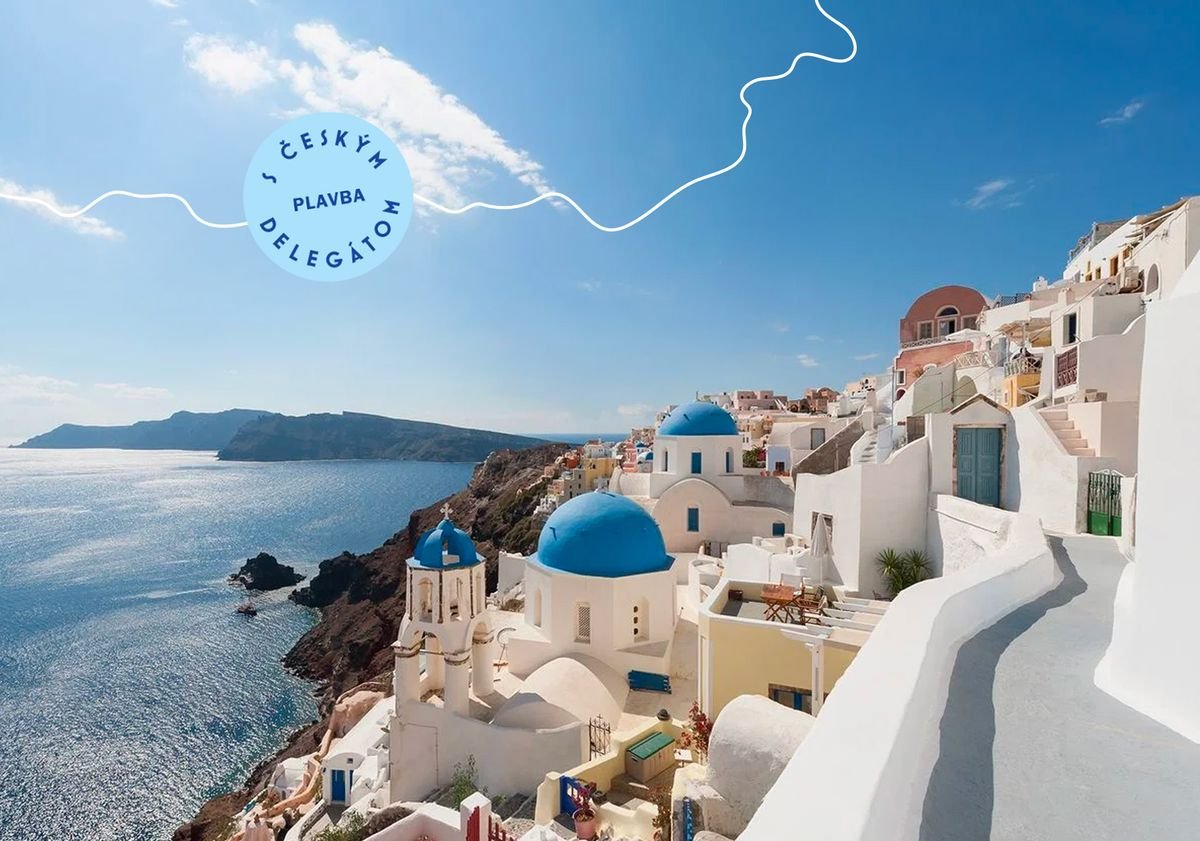 Plavba po Egejskom mori s českým delegátom