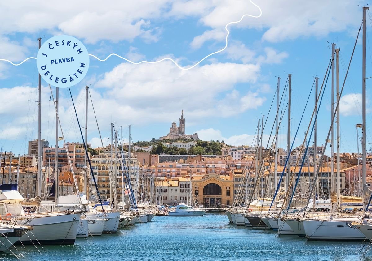 Plavba po Stredozemí s českým delegátom