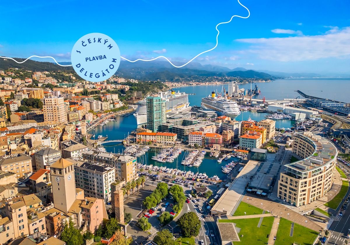 Plavba z Barcelony s českým delegátom