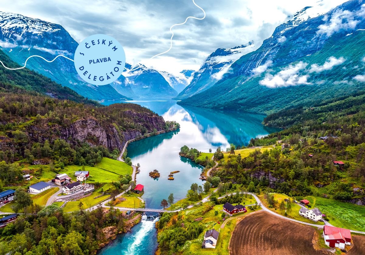 Plavba po nórskych fjordoch s českým delegátom