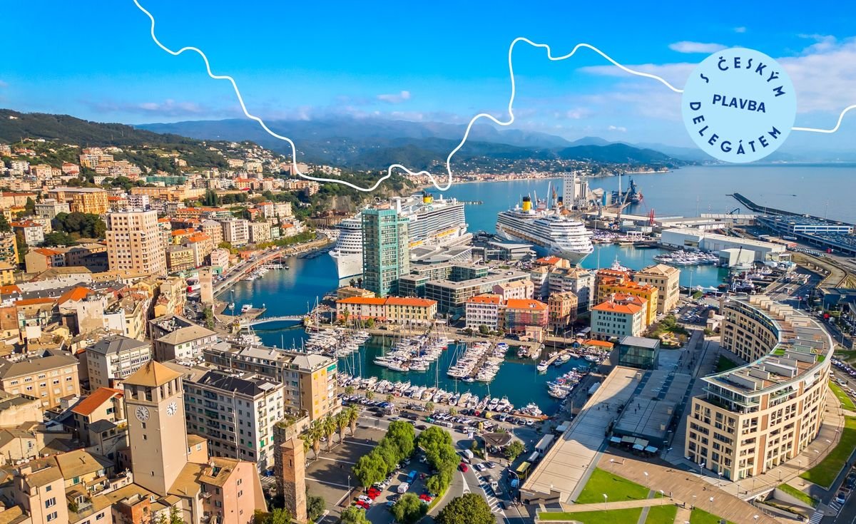 Plavba z Barcelony s českým delegátom