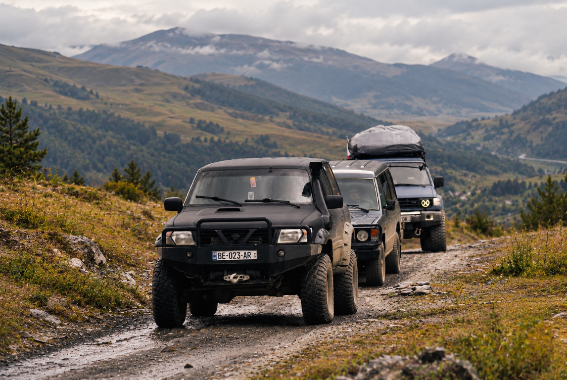 Gruzínsko – Off-road dobrodružstvo naprieč Kaukazom