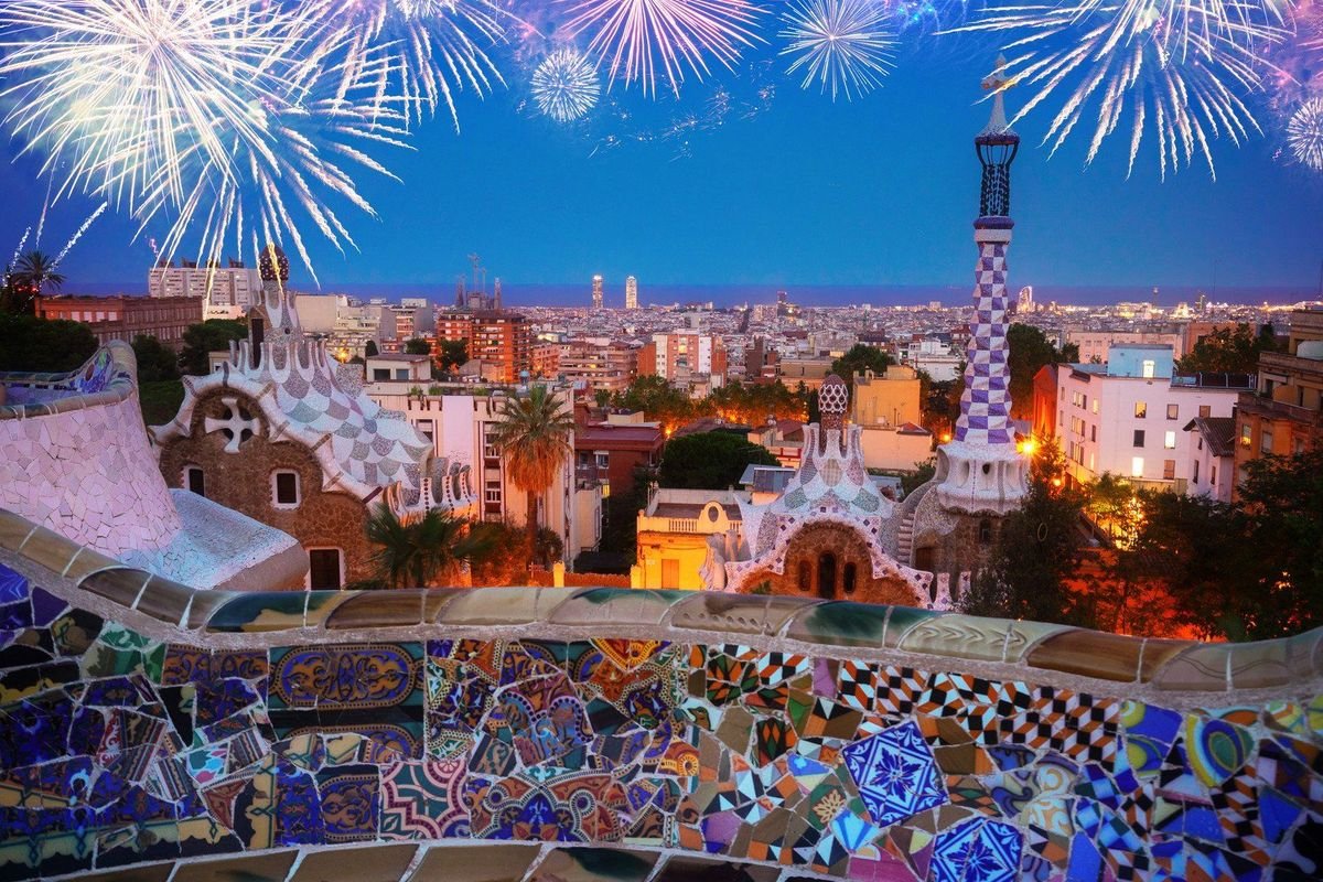 Silvester v Barcelone