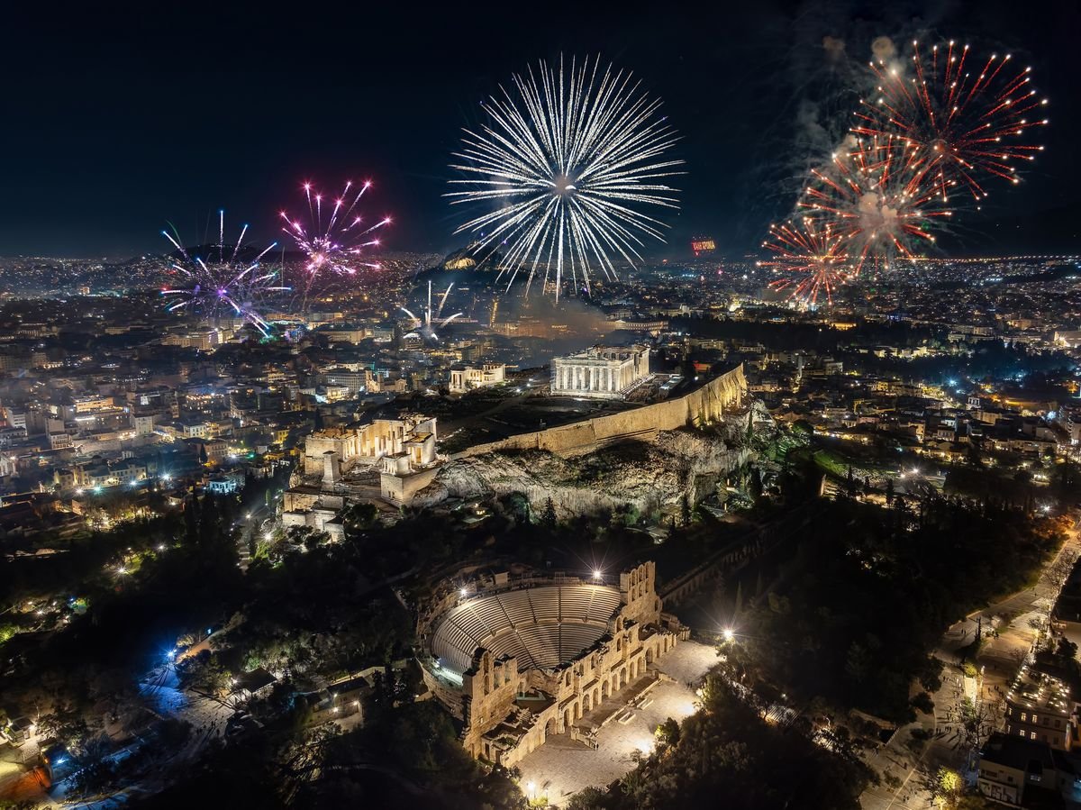 Silvester v Aténach