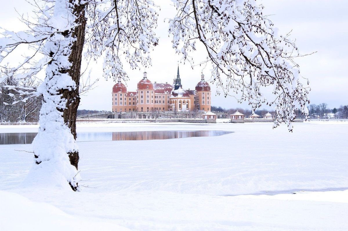 Advent na zámku Moritzburg a pevnosti Königstein z Mladej Boleslavi