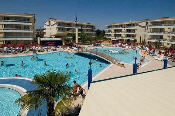 Villaggio Planetarium Resort Bibione – velký bazénový komplex s tobogány, apartmány a rodinnou atmosférou, dovolená u moře Itálie