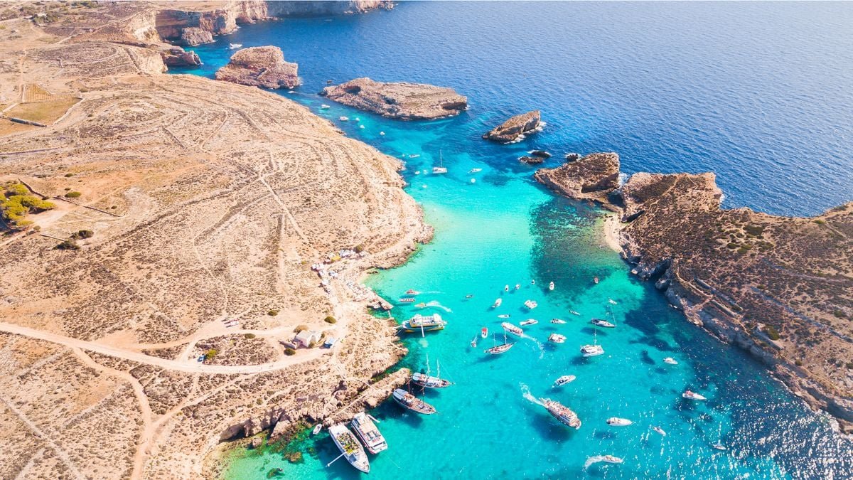 Błękitna Laguna na Comino