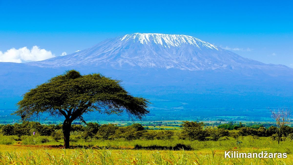 Kilimandžaro sniegynai | Pažintinė kelionė