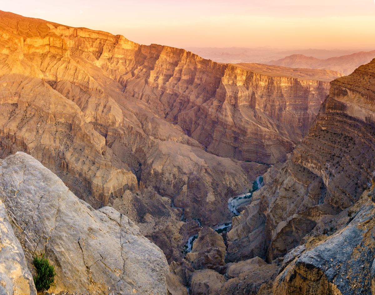 Didysis Omano kanjonas – Wadi Ghul