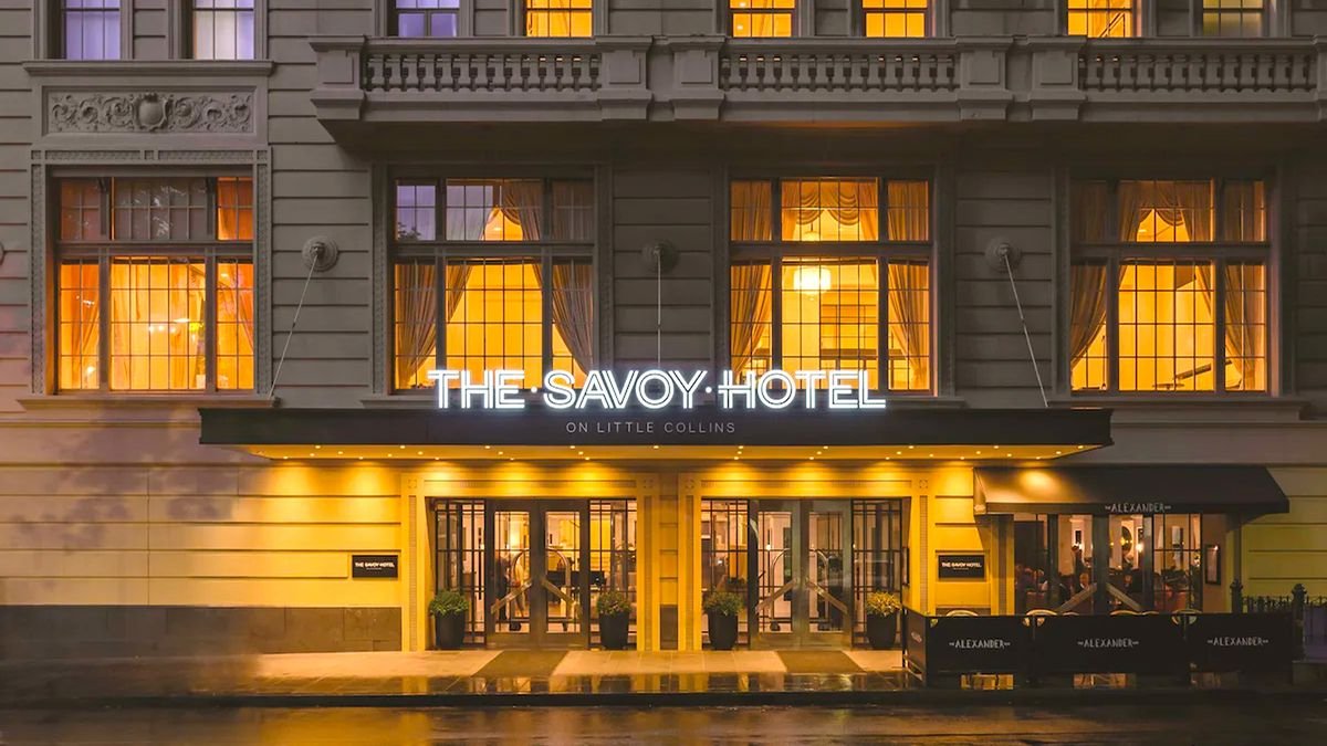 The Savoy Hotel on Little Collins Melbourne