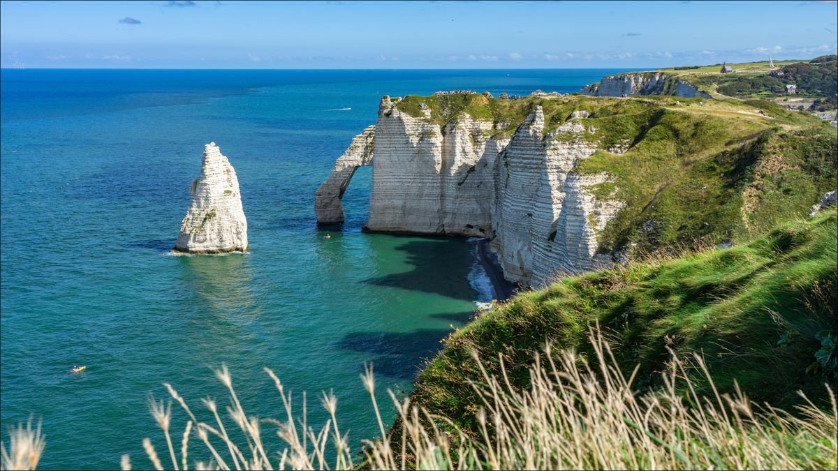  Klify w Étretat