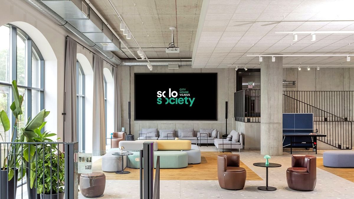 Solo Society Hybrid Hotel Vilnius