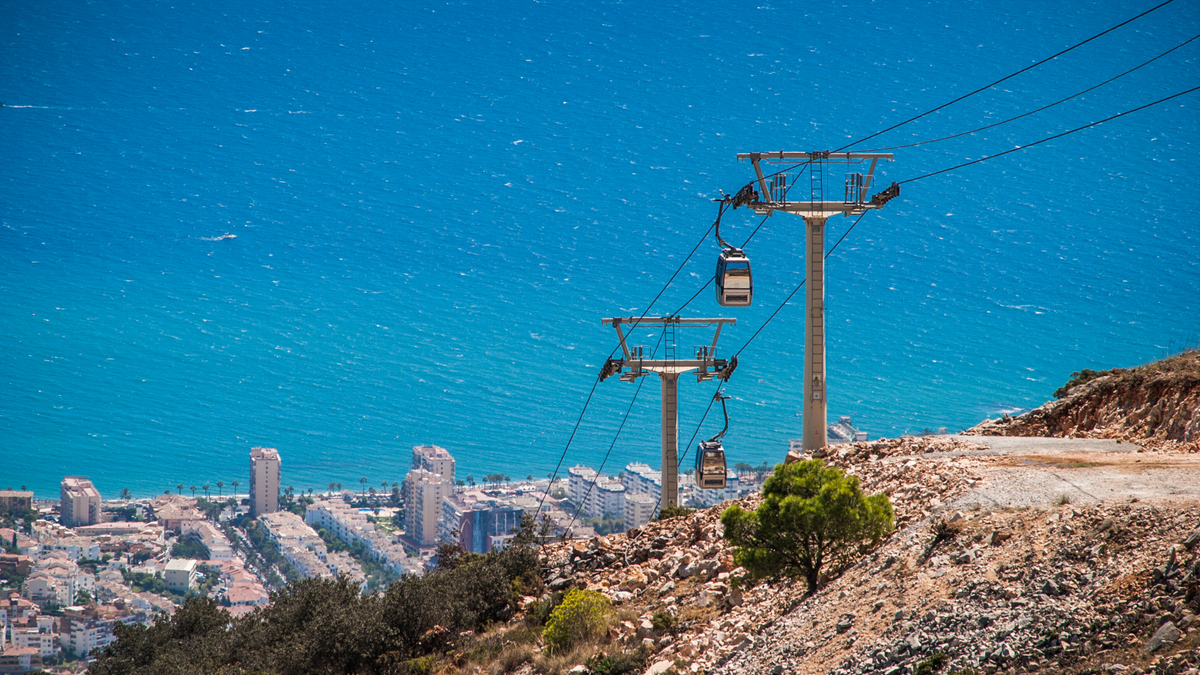 Teleférico W Benalmádenie