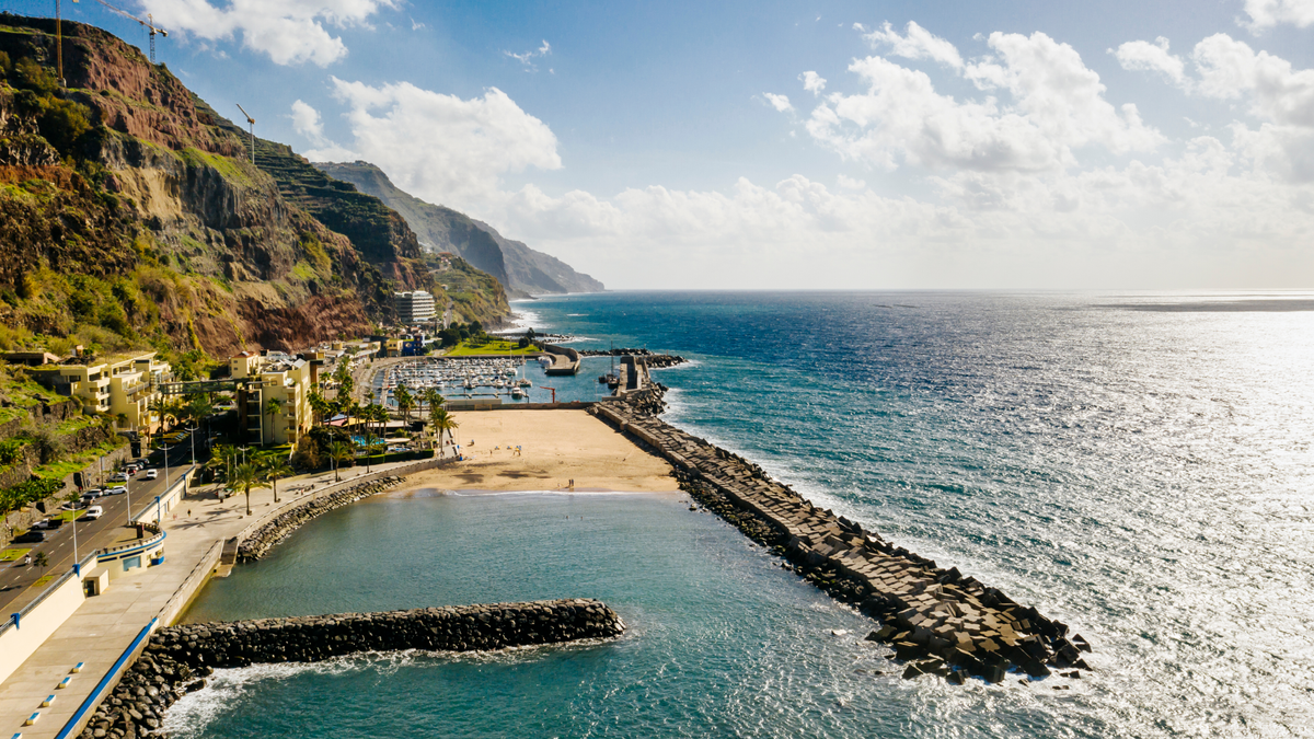 Plaża W Calheta 