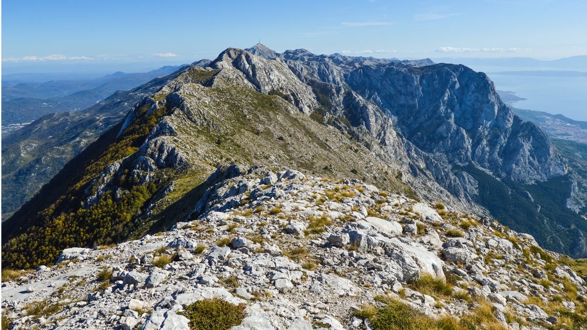 Panorama z Parku Przyrody Biokovo