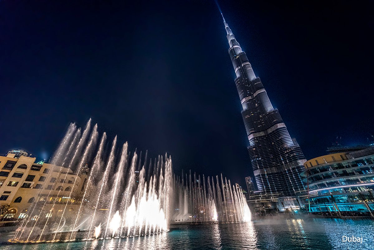 Wieżowce i karawany