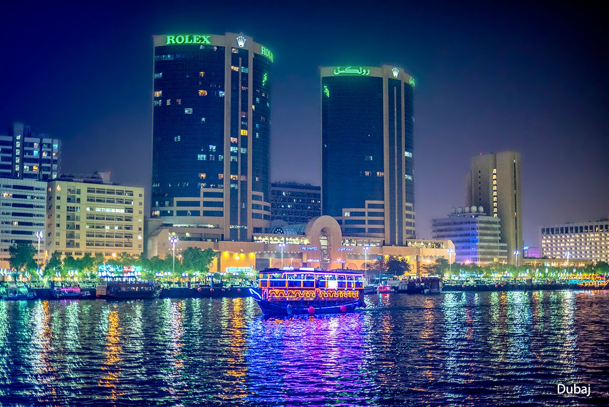 Wieżowce i karawany