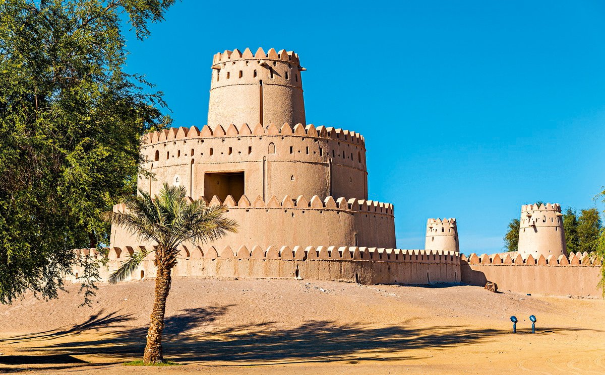 Wieżowce i karawany