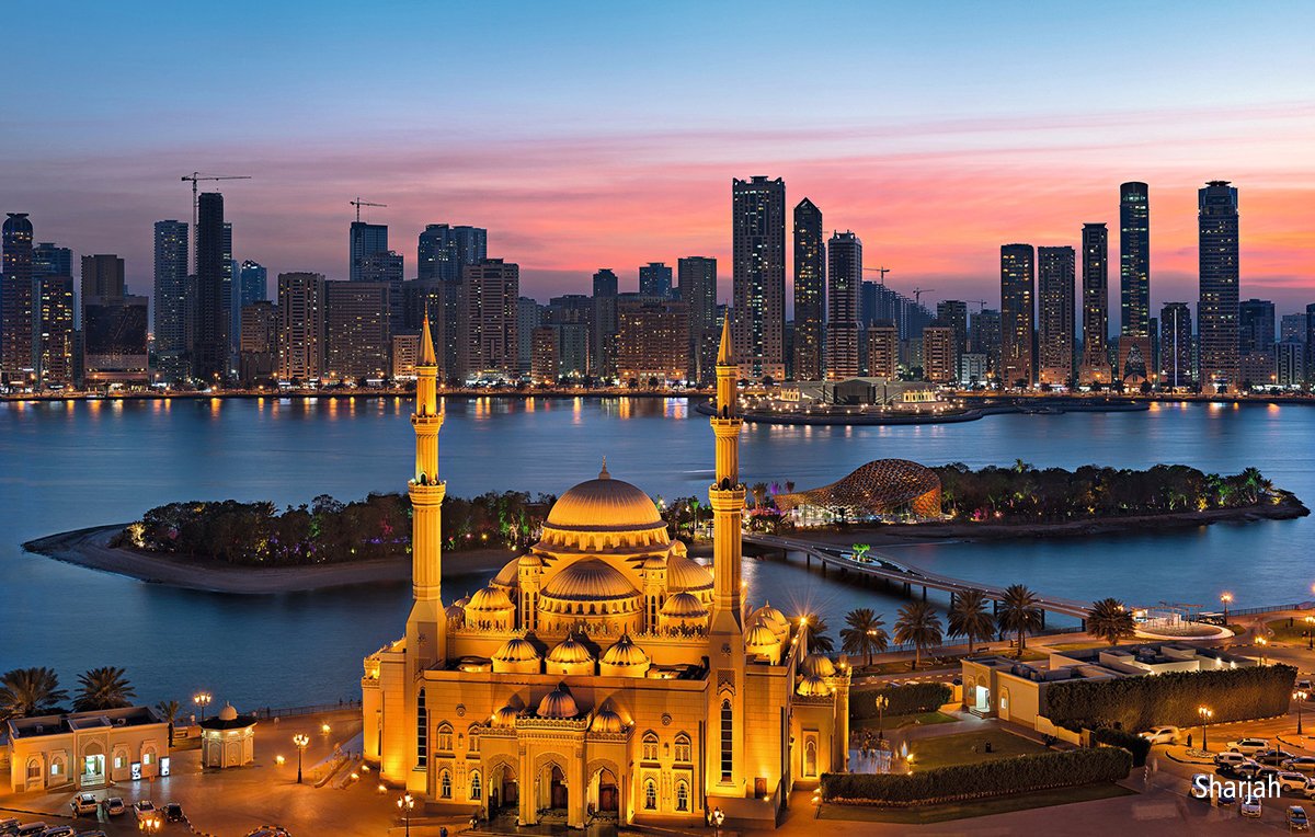 Wieżowce i karawany