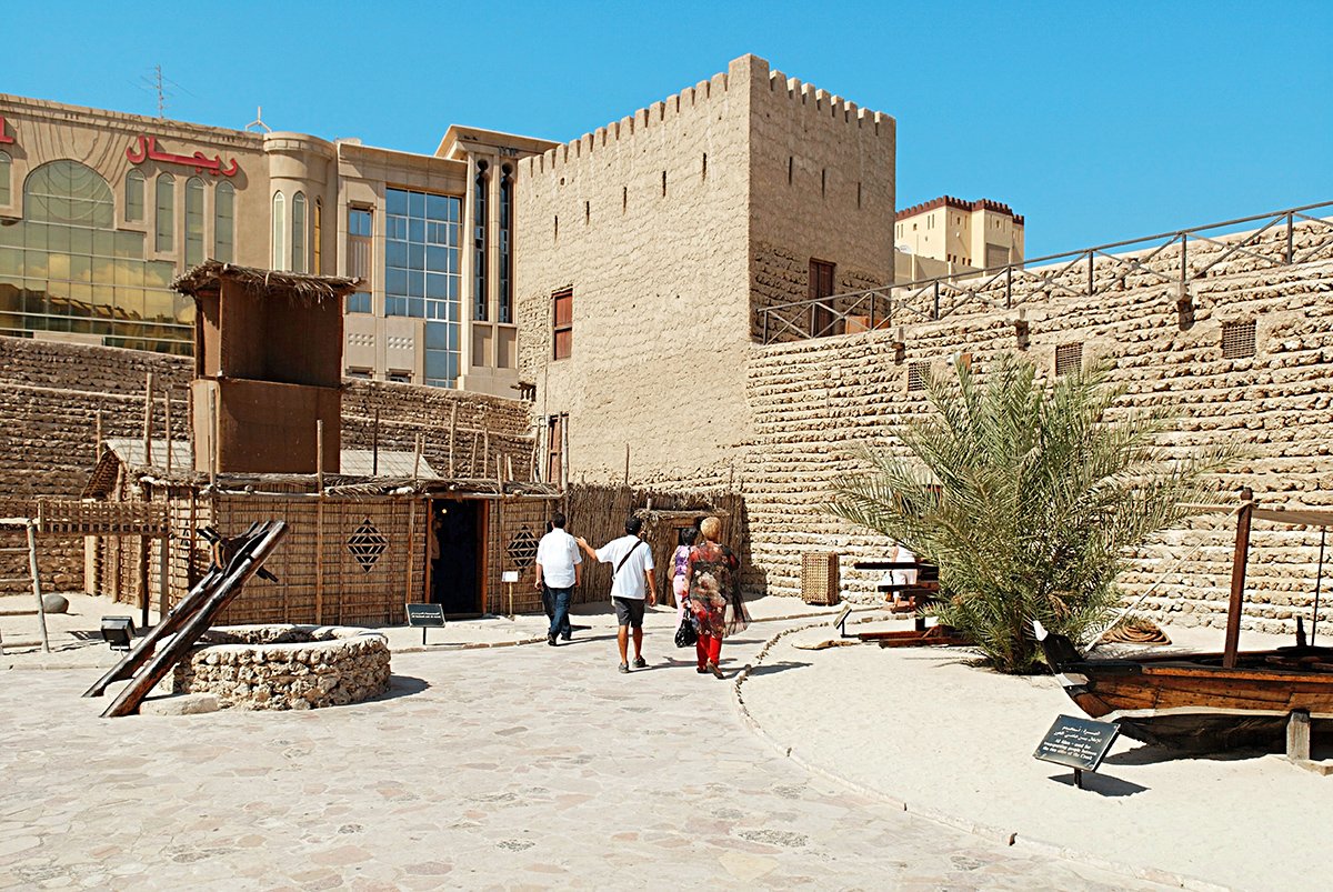 Wieżowce i karawany