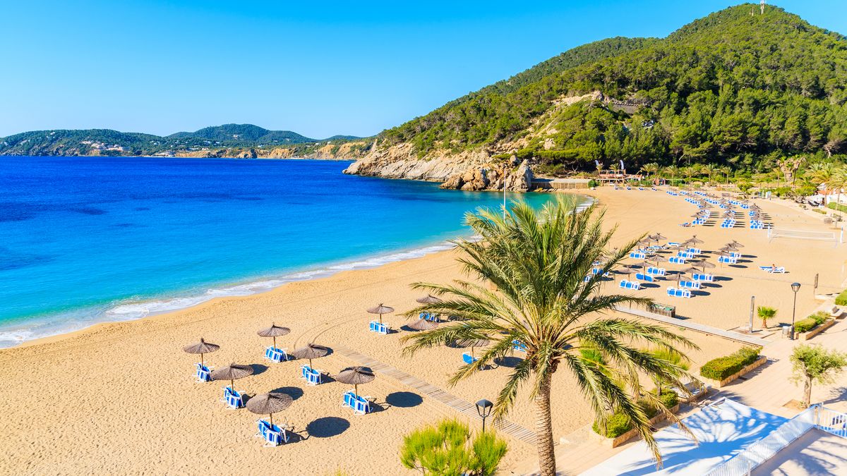 Ibiza piaszczyste plaże  