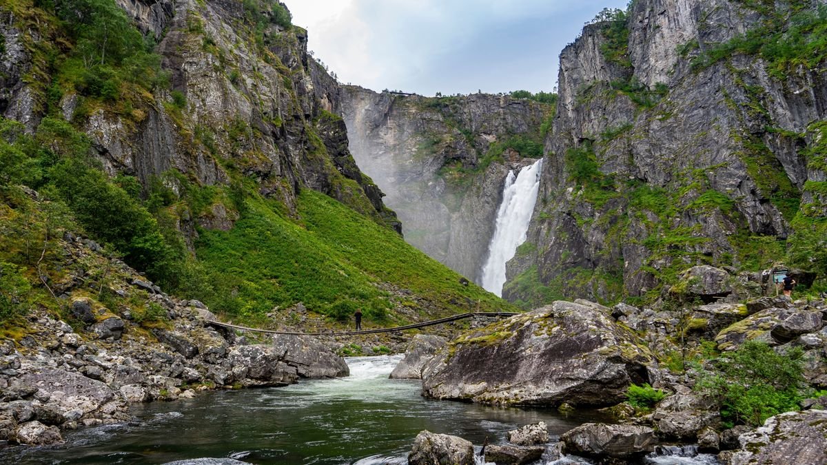 Wodospad Vøringsfossen