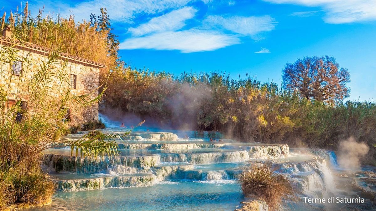 Rzym i jego sąsiedzi. Termy Toskanii