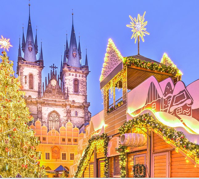 Jarmark bożonarodzeniowy w Pradze – gdzie i kiedy się odbywa?