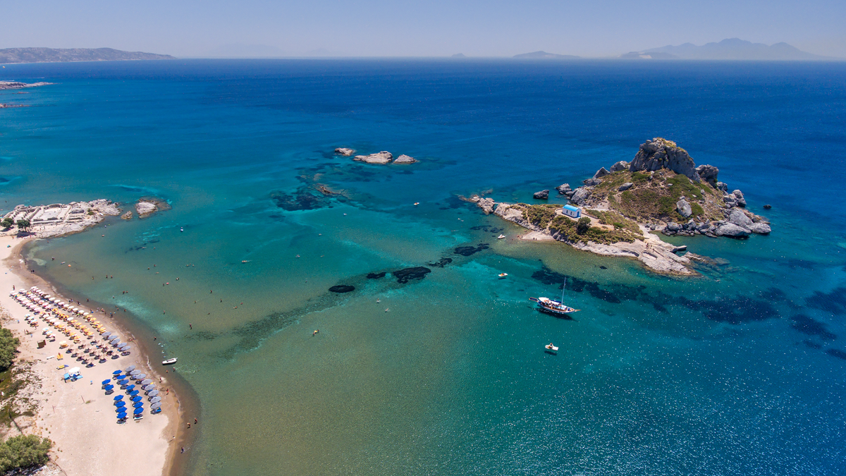 Agios Stefanos Beach I Wyspa Kastri