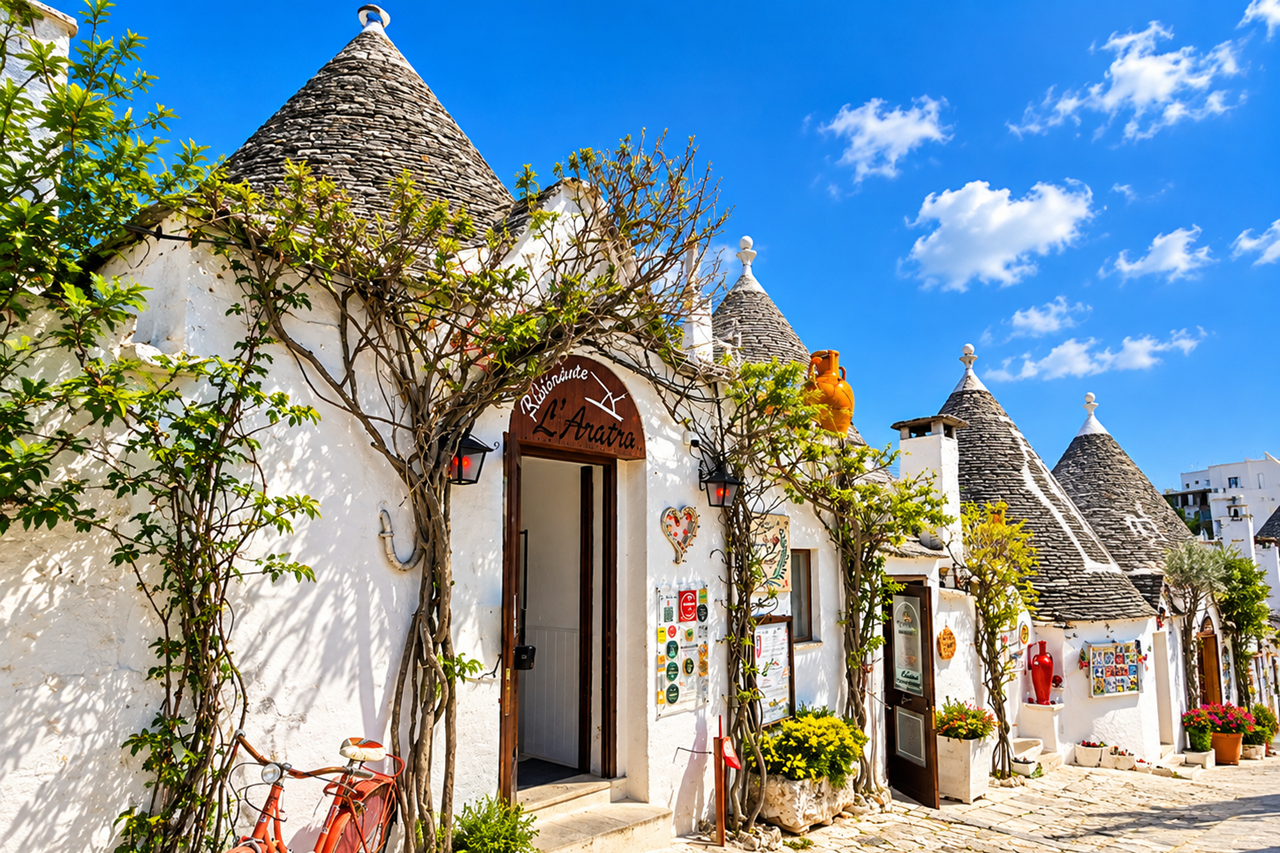 APULIA – SŁOŃCE I BIAŁE MIASTECZKA