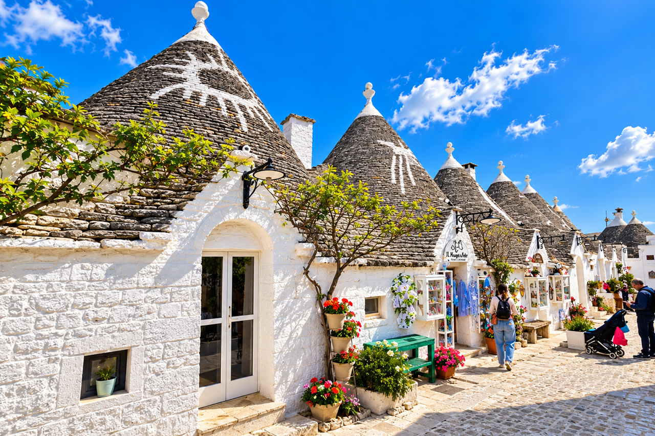 APULIA – SŁOŃCE I BIAŁE MIASTECZKA