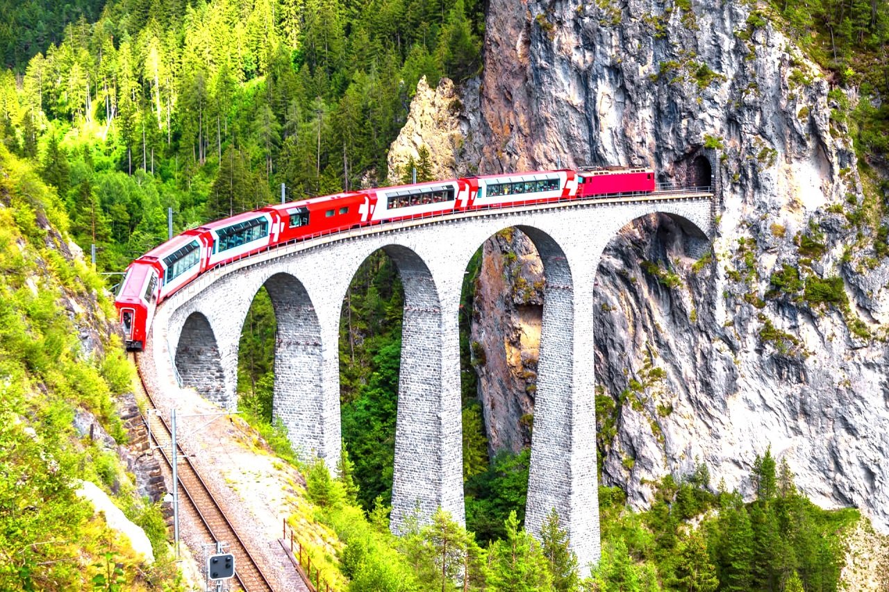 SZWAJCARIA I WŁOCHY, PODRÓŻ BERNINA EXPRESS