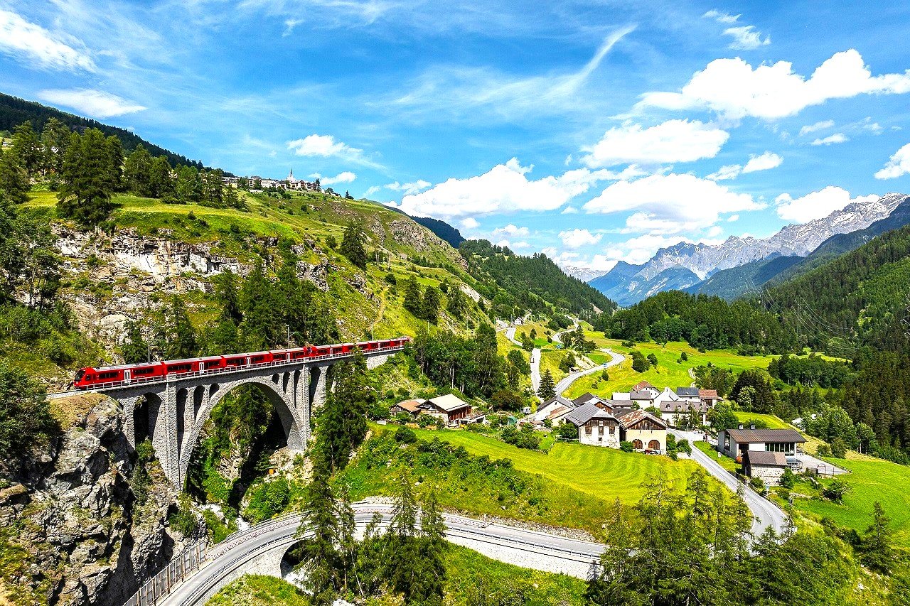 SZWAJCARIA I WŁOCHY, PODRÓŻ BERNINA EXPRESS