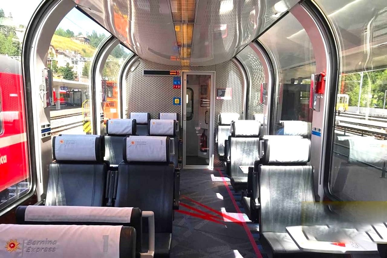SZWAJCARIA I WŁOCHY, PODRÓŻ BERNINA EXPRESS