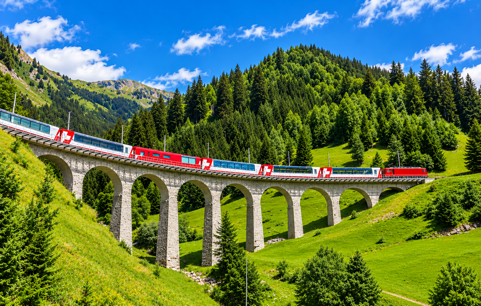 GLACIER EXPRESS SZWAJCARIA ALPEJSKA