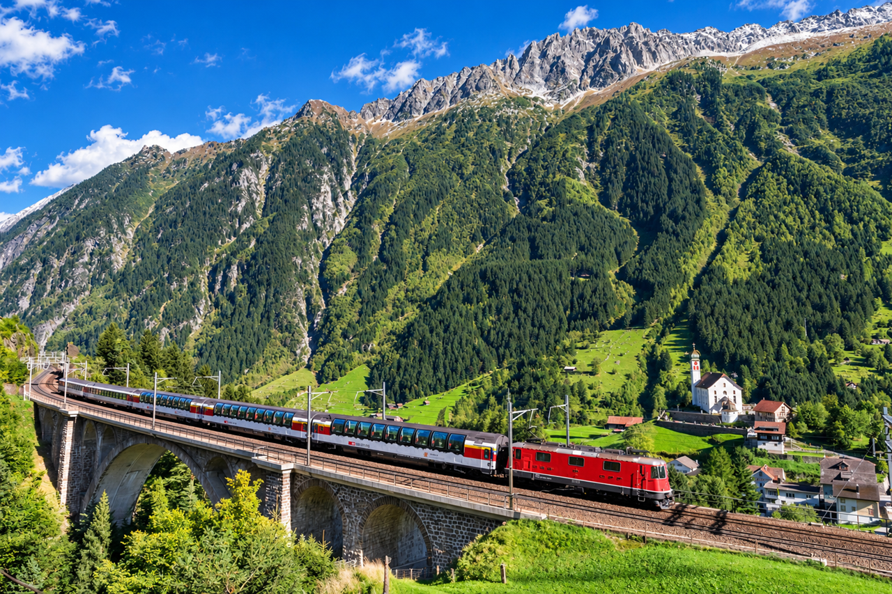 SZWAJCARIA W DWÓCH ODSŁONACH I GOTTHARD PANORAMA EXPRESS