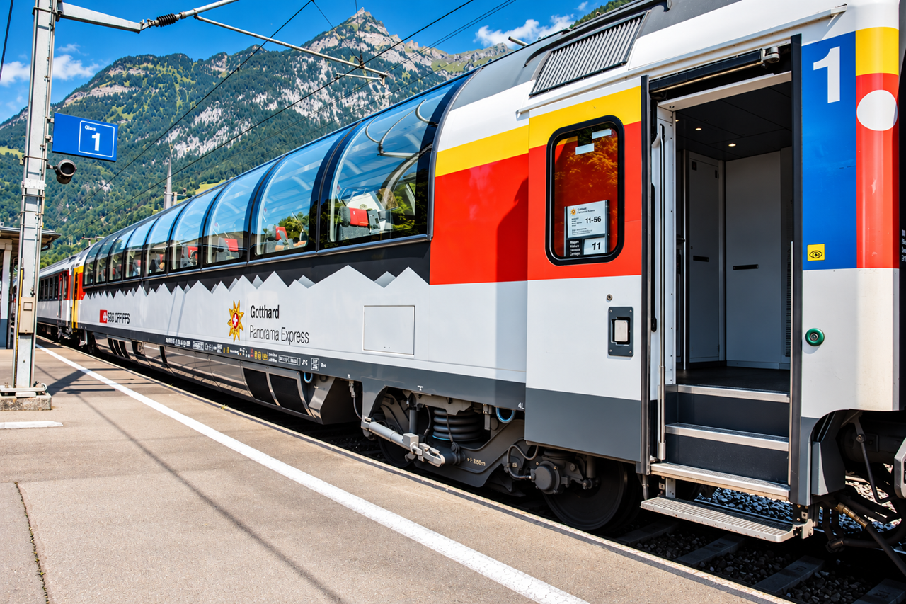 SZWAJCARIA W DWÓCH ODSŁONACH I GOTTHARD PANORAMA EXPRESS