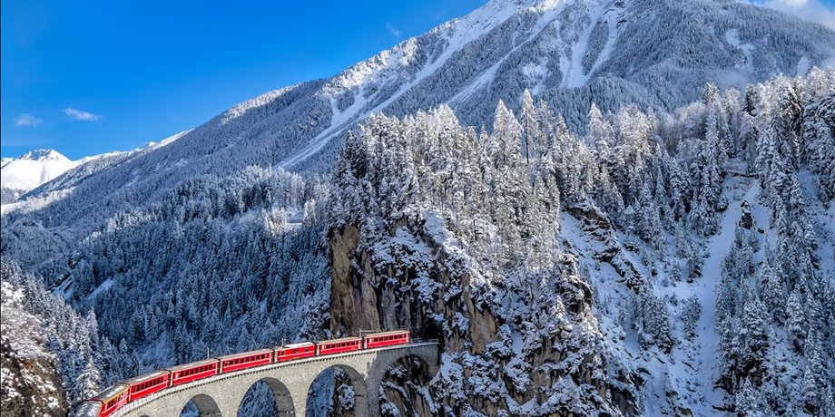 SYLWESTER W SZWAJCARII - BERNINA EXPRESS